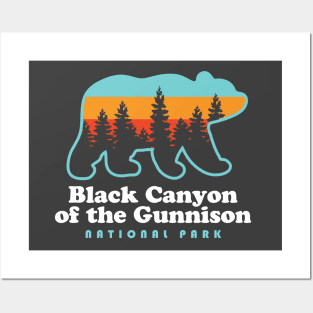 Black Canyon of the Gunnison National Park Bears Posters and Art